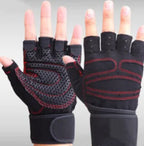 FlexFit Half-Finger Workout Gloves