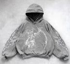 Hooded Printed Hip Hop Y2G Streetwear Sweatshirt